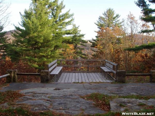 Silver Hill Campsite in CT: Viewing Platform