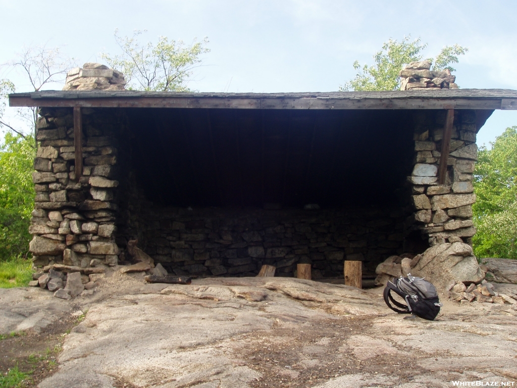 NY: West Mountain Shelter, Front