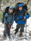 Scouts on Shining Rock Hike
