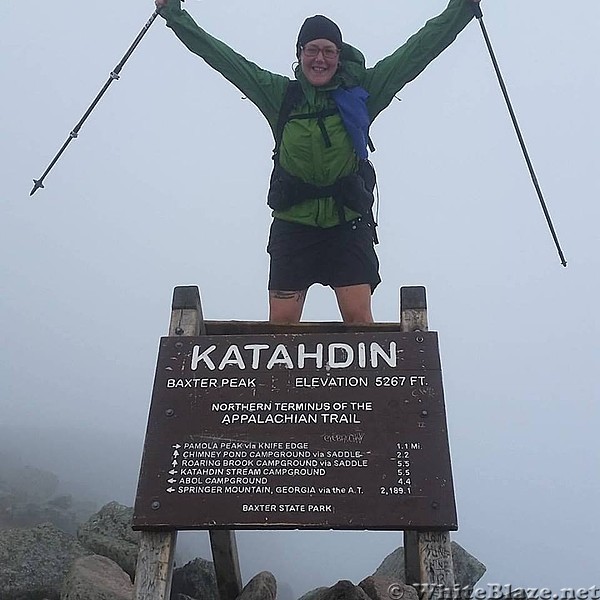 Mt Katahdin Finish