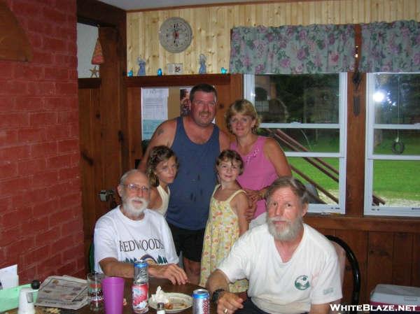 Jigsaw & family with Model t & Ranger Dawg