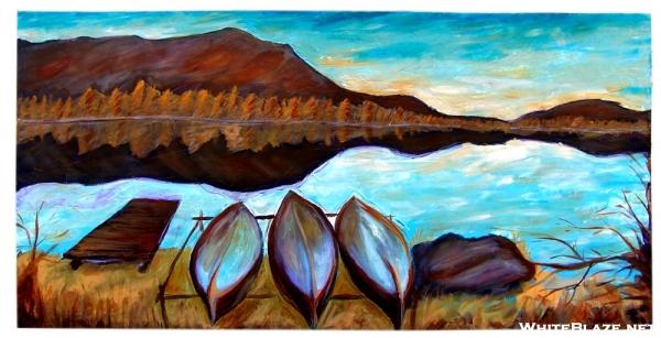 Katahdin painting