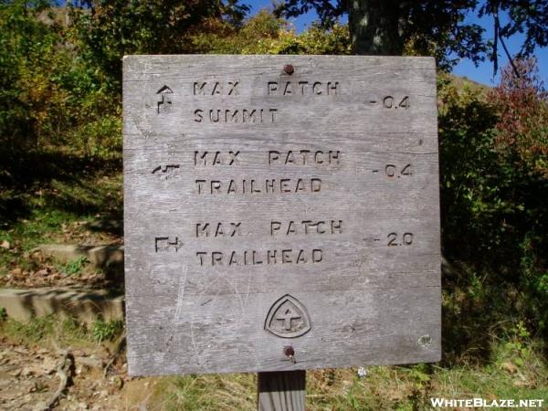 Trailheads Directions from Max Patch
