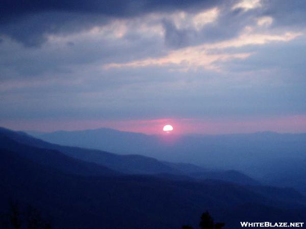 Sunset from Mt. Cammerer