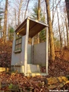 Wood's Hole Shelter Privy by Uncle Wayne in Woods Hole Shelter