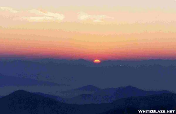 Sunrise from Wesser Tower