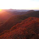 Albert Mountain Sunrise by PGLogman in Views in North Carolina & Tennessee