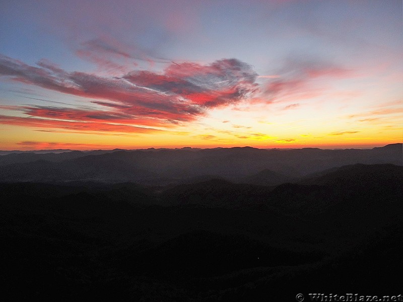 Albert Mountain Sunrise