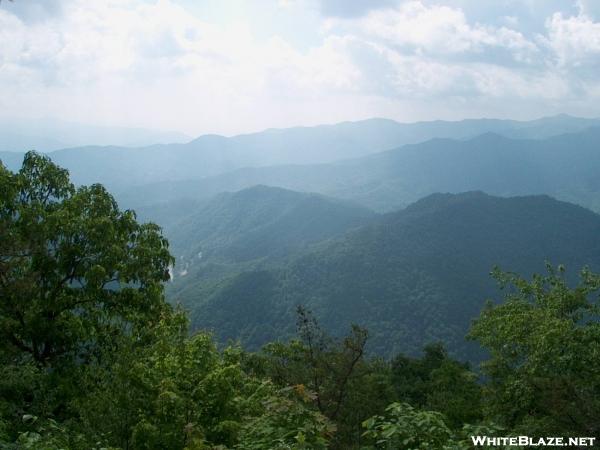 Wessor (NOC) from ascent of Cheoah Bald