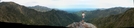 Charlies Bunion Panorama by Hikes in Rain in Views in North Carolina & Tennessee