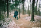 Cold morning at Wood's hole Shelter, GA