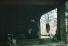 Cold morning at Wood's hole Shelter, GA by Skidsteer in Woods Hole Shelter