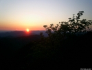 Sunset on Standing Indian Mtn. by Skidsteer in Views in North Carolina & Tennessee