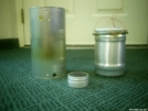 Beer Can Pot packing container.