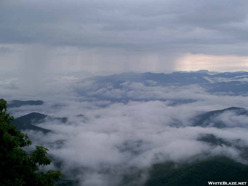 Albert Mountain After A Thunderstorm