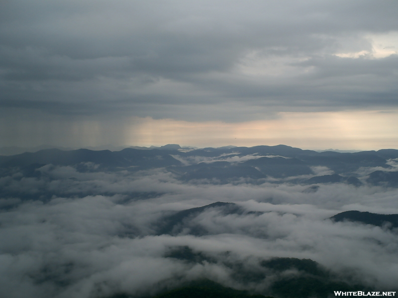 Albert Mountain After A Thunderstorm