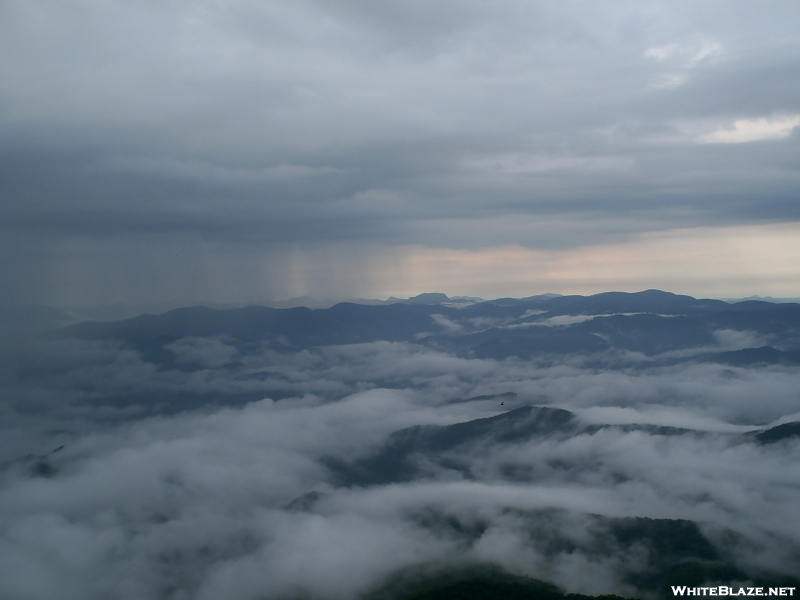 Albert Mountain After A Thunderstorm