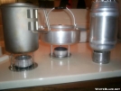 Stoves from 2" x 3/4' Candle-Lite tins by Skidsteer in Gear Review on Books