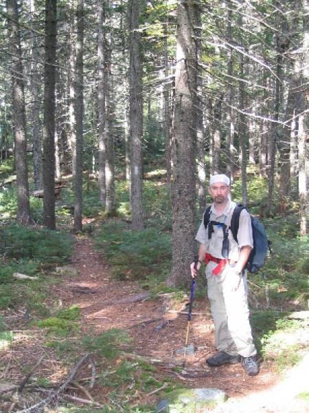 ascending Pleasant Pond Mountain