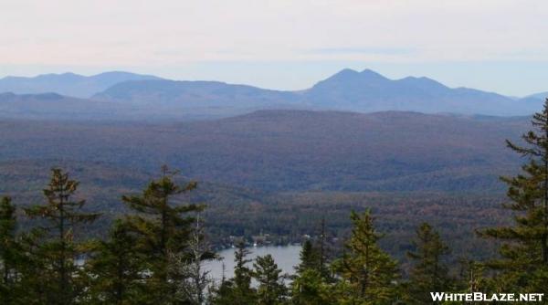 view west from Pleasant Pond Mountain