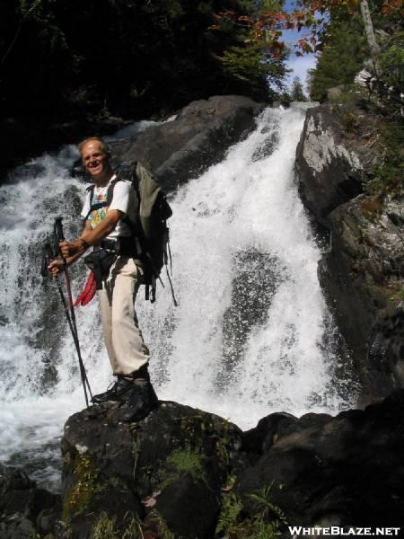 unnamed falls on Pierce Pond Stream