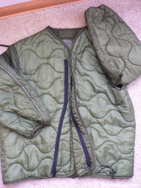 M65 Field Jacket Liner Mod - Finished Product