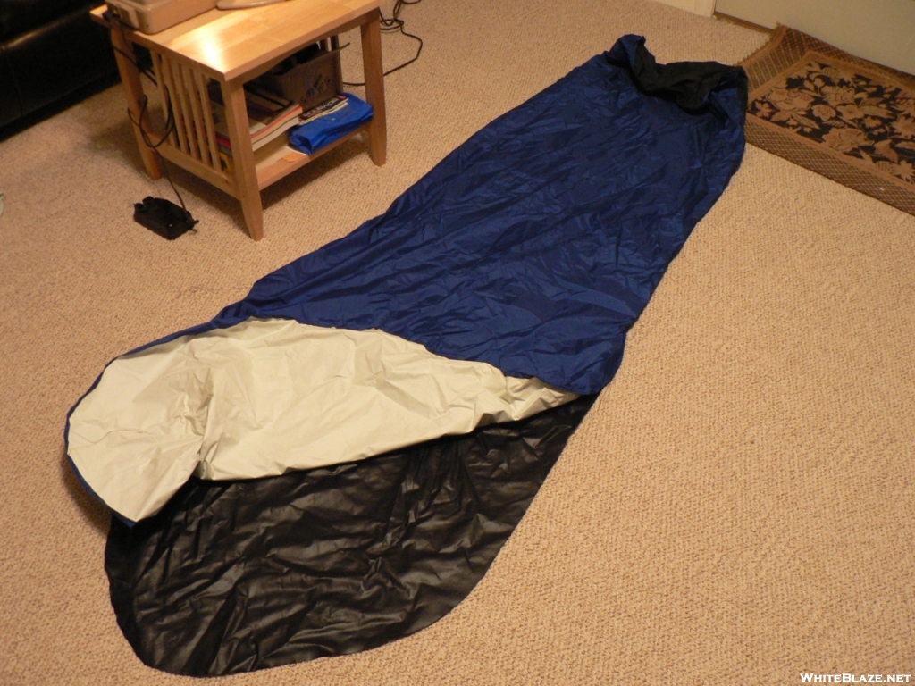 homemade goretex bivy sack