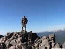 greentick on one of the twin sisters in CO by greentick in Section Hikers