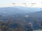 Sugar, Beech & Grandfather Mtns. by NialRiver in Views in North Carolina & Tennessee