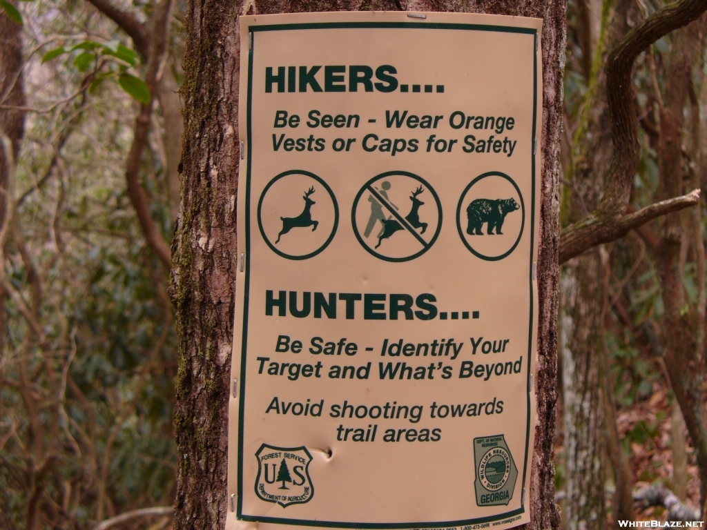 No Hunting Hikers