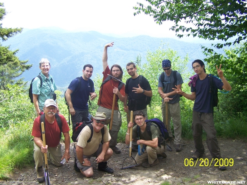 Trail Maintainers North Of Newfound Gap