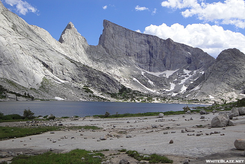 East Temple Peak in the Wind RIver Range in Wyoming