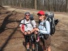 Trail Magic At Cooper Gap 3/20/10- Ghosthiker And Survivor Dave