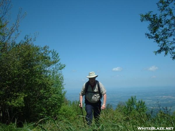 Billygoatbritt Nearing Camp Creek Bald