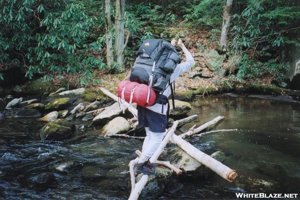 Little Mitten Crossing the South Fork