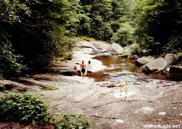 Chet and Celo George in the Pisgah Canyon