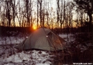 Sunset on the BMT at Sugar Mt by Tipi Walter in Benton MacKaye Trail