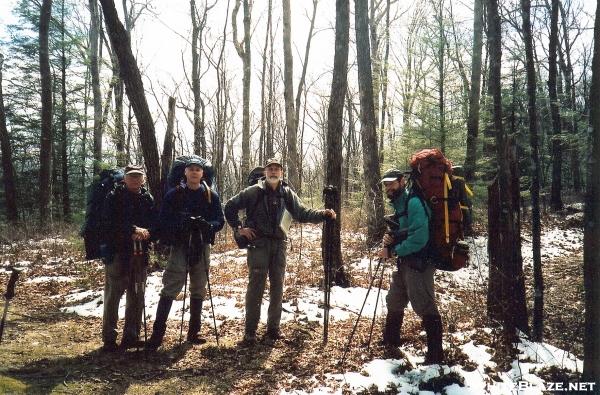Sierra Club Backpackers on the BMT
