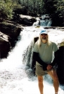 Tipi Walter at Wildcat Falls Slickrock