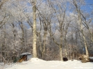 Frigid Morning At Naked Ground by Tipi Walter in Views in North Carolina & Tennessee