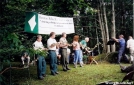 BMT Grand Cutting of the Vine by Tipi Walter in Benton MacKaye Trail