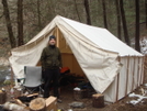 Warden's Field Wall Tent Camper by Tipi Walter in Tent camping