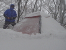 Another Snowstorm On Bob Bald by Tipi Walter in Tent camping