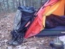 Gear On The Pine Ridge Trail by Tipi Walter in Tent camping