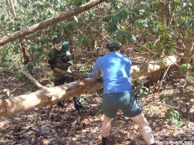 Sgt Rock Doing Trail Work