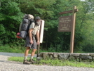 Walking Past Holly Flats Campground by Tipi Walter in Faces of WhiteBlaze members