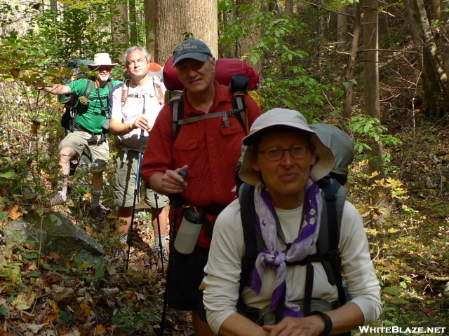 Bmta Thruhikers On The Ike Branch Trail