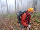 Don Climbs Out Of The Wedge by Tipi Walter in Thru - Hikers