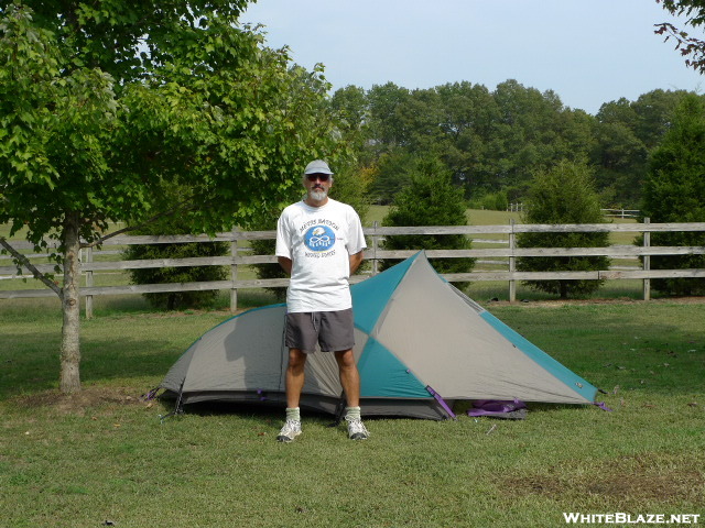 Yard Camping With The Old Mt Hardwear Tent