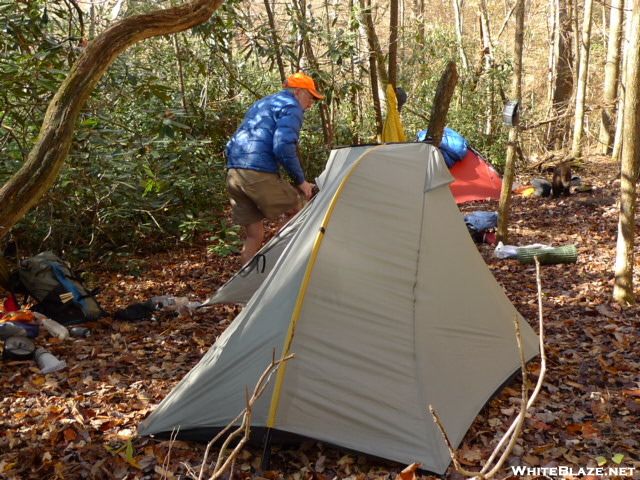 Don's Tarptent On Brookshire Creek Trail